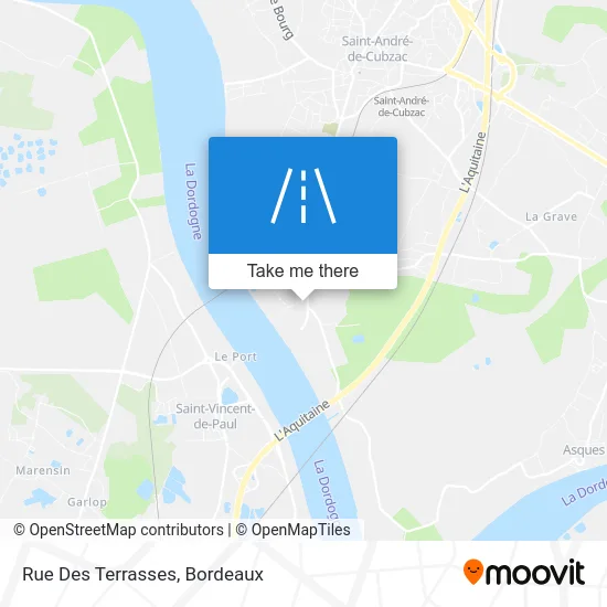 Rue Des Terrasses map