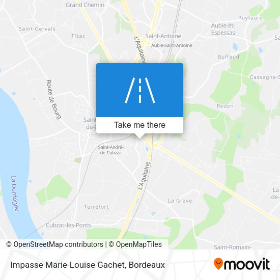 Impasse Marie-Louise Gachet map