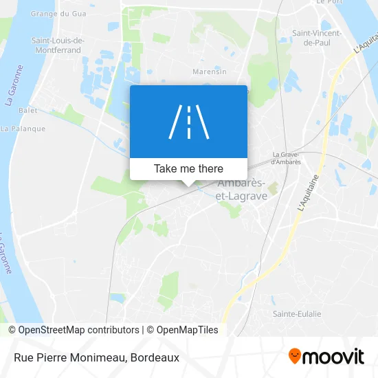 Rue Pierre Monimeau map