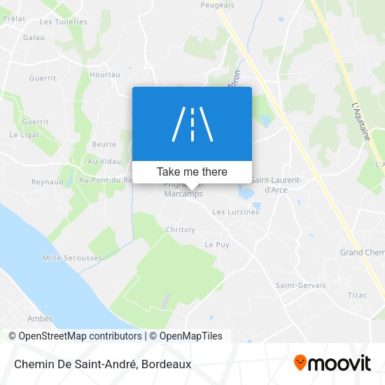 Chemin De Saint-André map