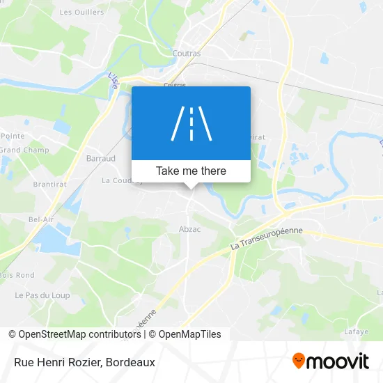 Rue Henri Rozier map