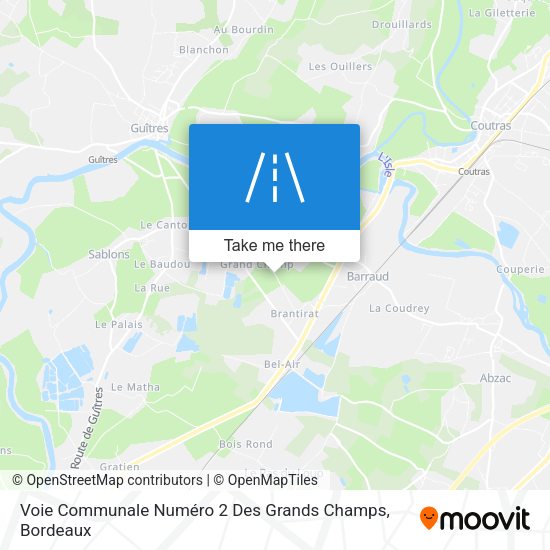 Voie Communale Numéro 2 Des Grands Champs map