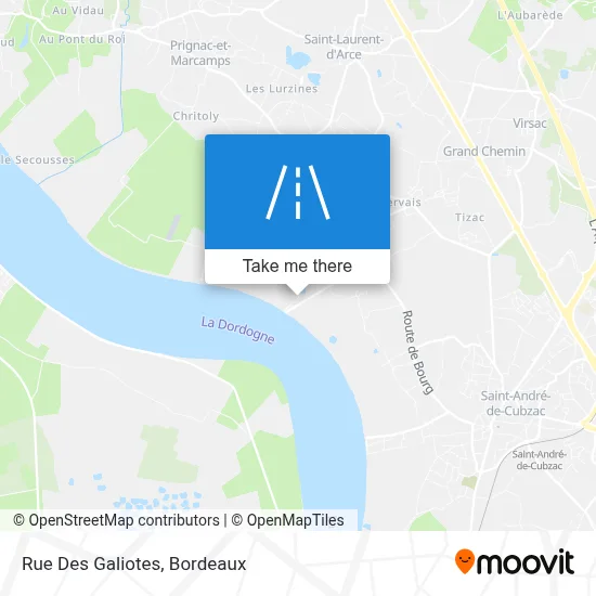 Rue Des Galiotes map