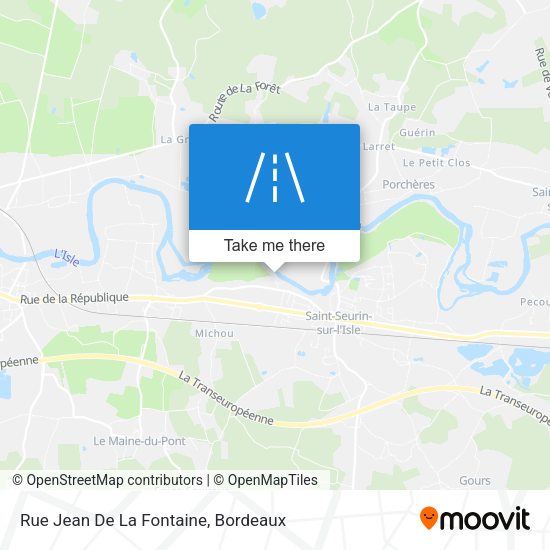 Rue Jean De La Fontaine map
