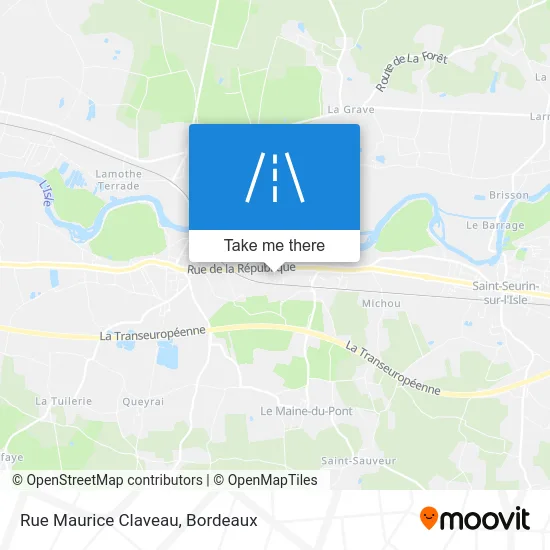 Rue Maurice Claveau map