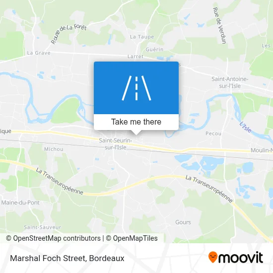 Rue Du Maréchal Foch map