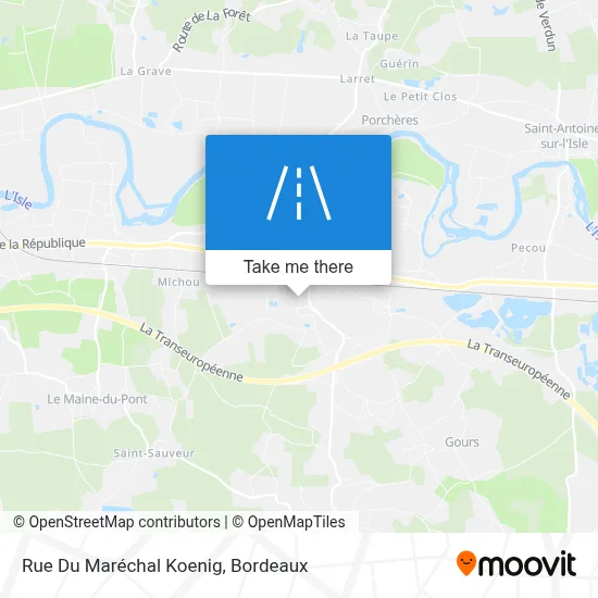 Rue Du Maréchal Koenig map