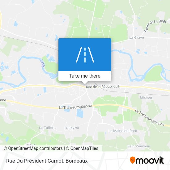 Rue Du Président Carnot map