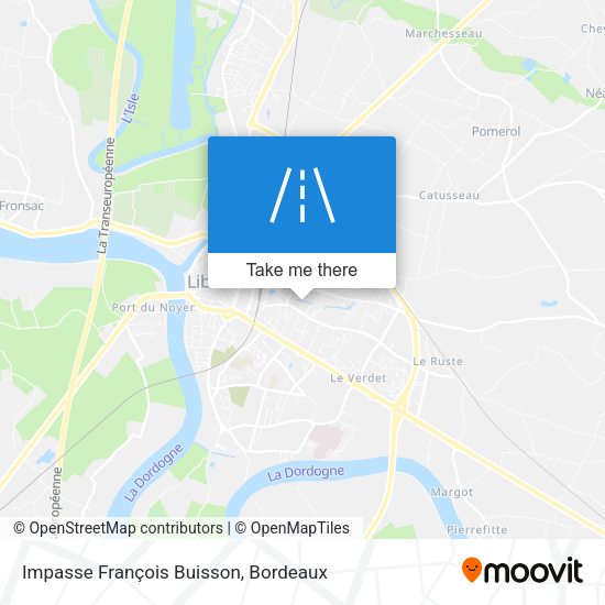 Impasse François Buisson map