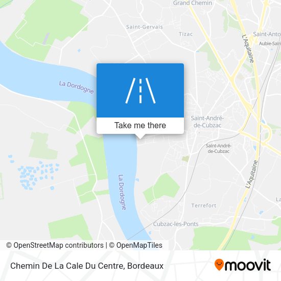 Chemin De La Cale Du Centre map