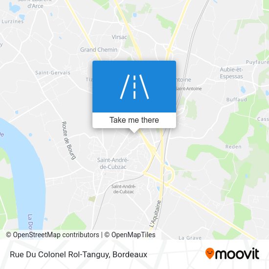Rue Du Colonel Rol-Tanguy map