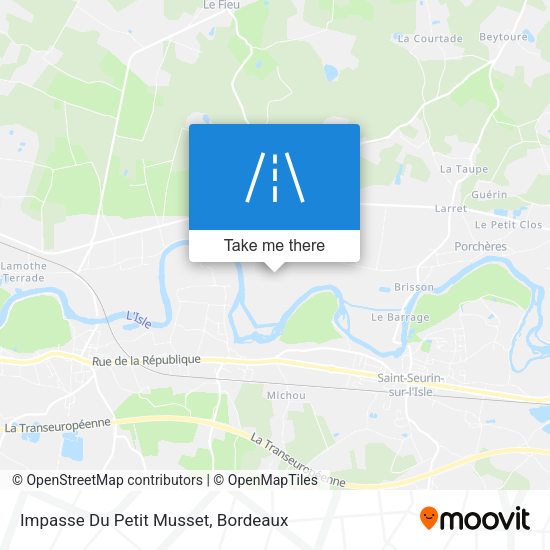 Impasse Du Petit Musset map