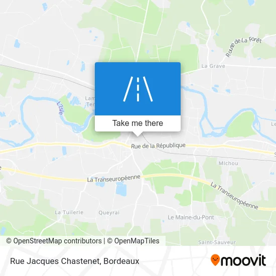 Rue Jacques Chastenet map