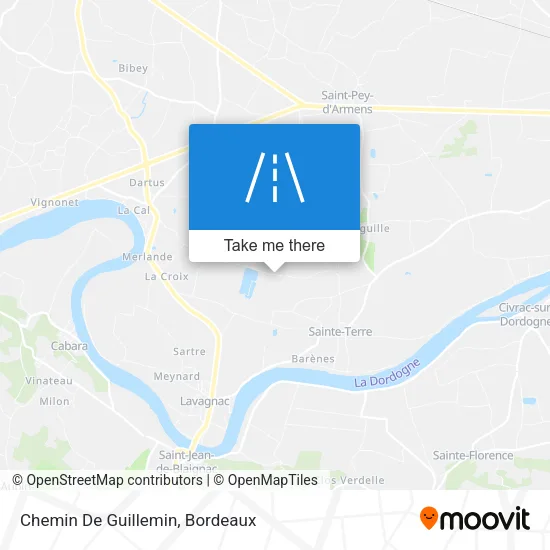 Chemin De Guillemin map