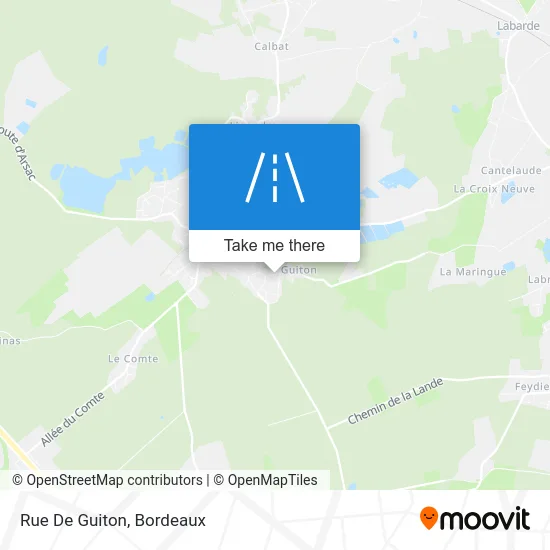 Rue De Guiton map