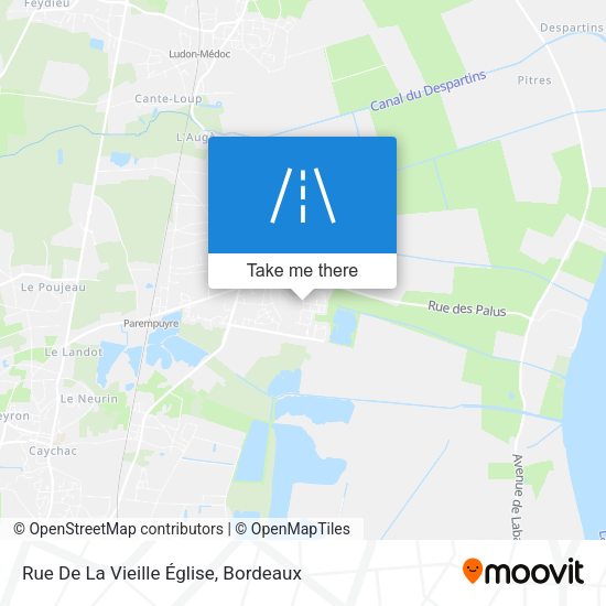 Rue De La Vieille Église map