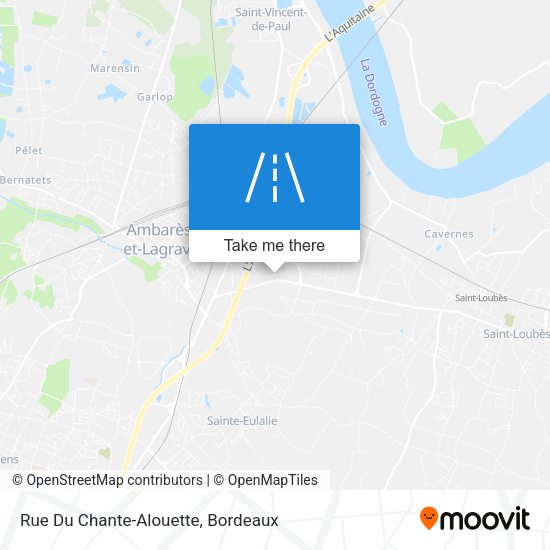 Rue Du Chante-Alouette map