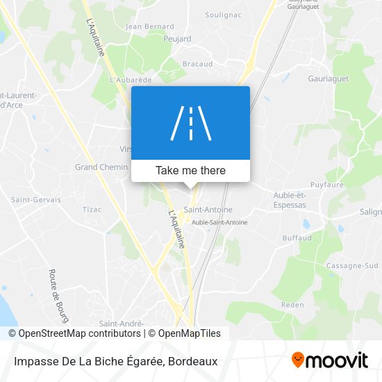 Impasse De La Biche Égarée map