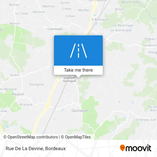 Rue De La Devine map