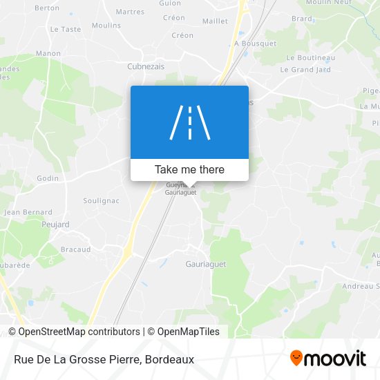Rue De La Grosse Pierre map
