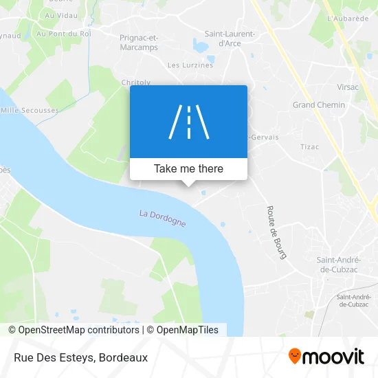 Rue Des Esteys map