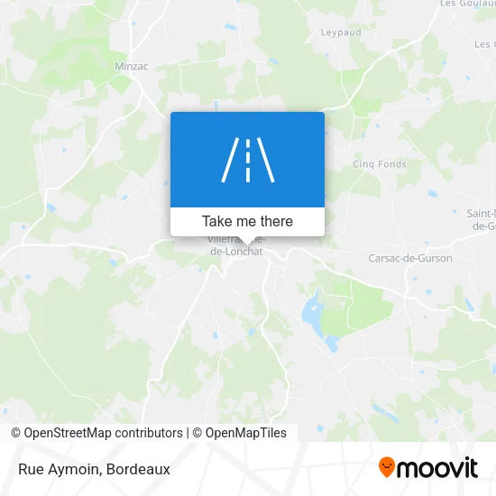 Rue Aymoin map