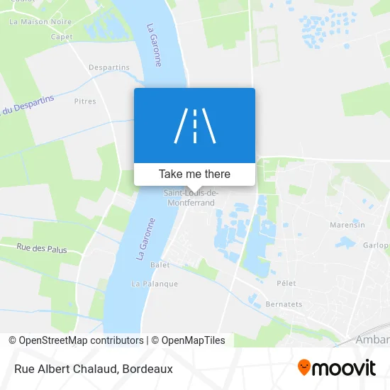 Rue Albert Chalaud map