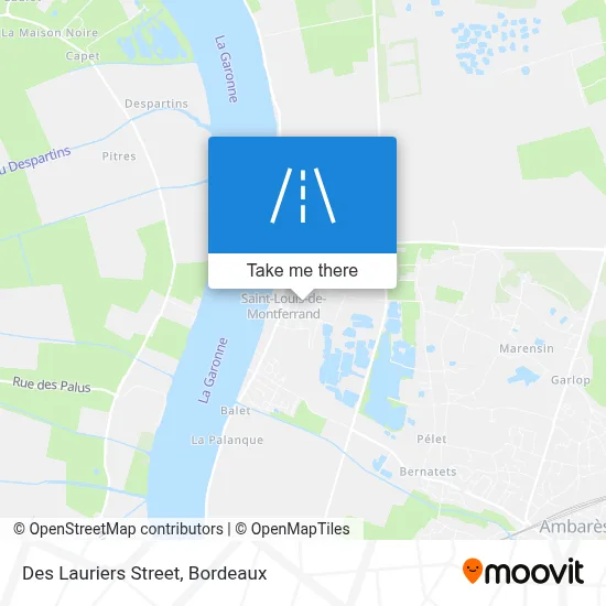 Rue Des Lauriers map