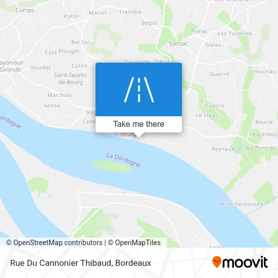 Rue Du Cannonier Thibaud map