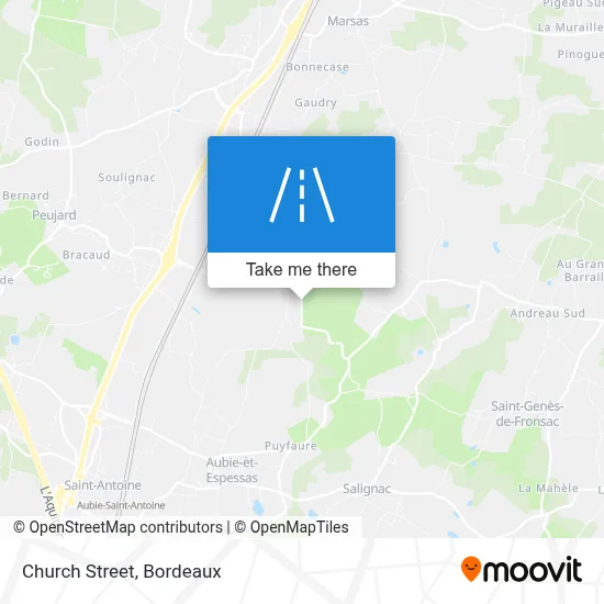 Rue De L'Église map