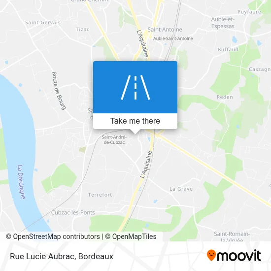 Rue Lucie Aubrac map