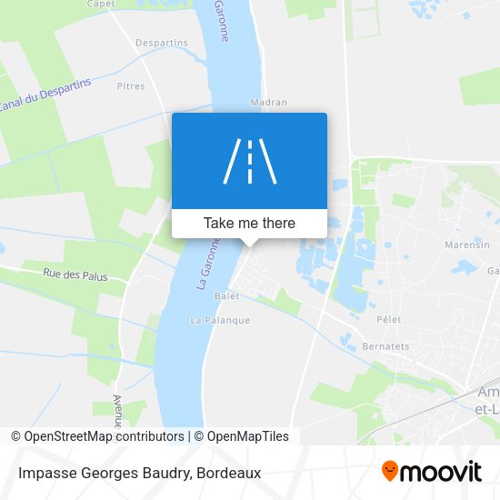 Impasse Georges Baudry map