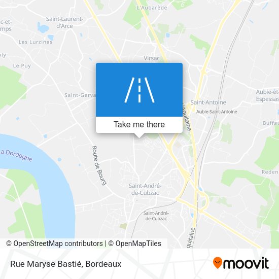 Rue Maryse Bastié map