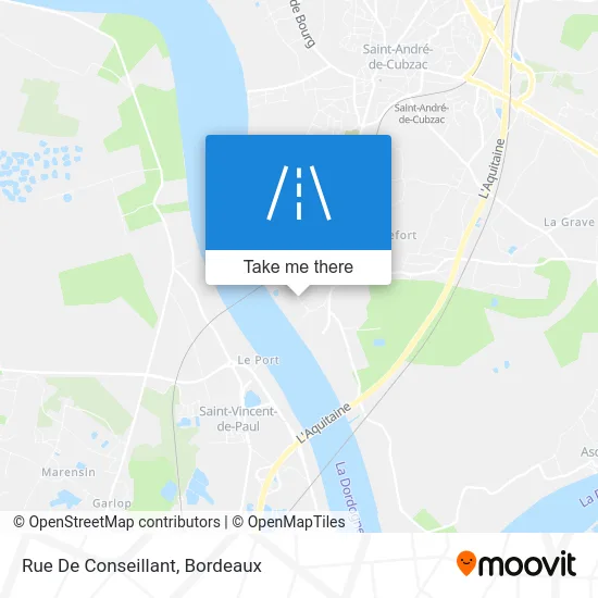 Rue De Conseillant map