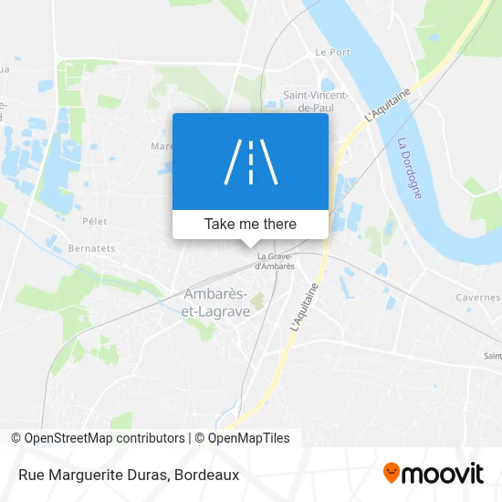 Rue Marguerite Duras map