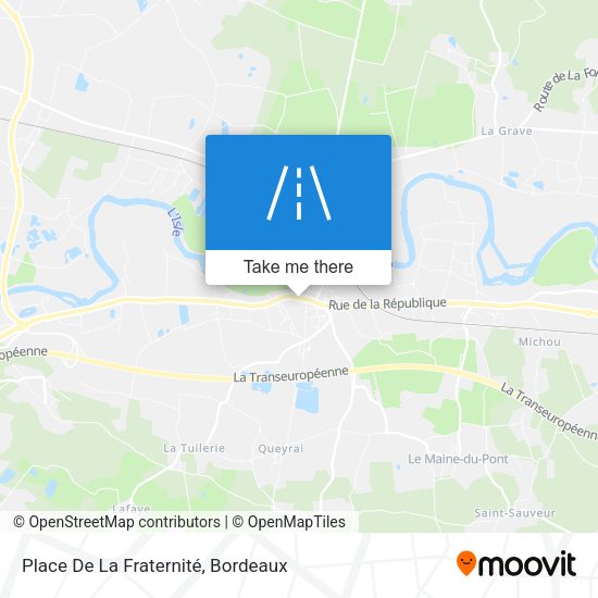 Place De La Fraternité map