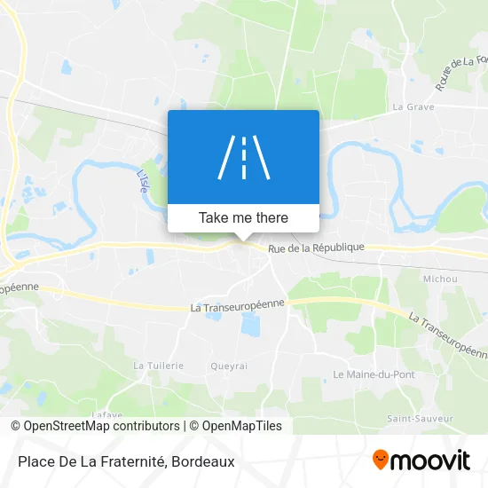 Place De La Fraternité map