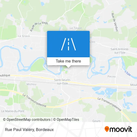 Rue Paul Valéry map