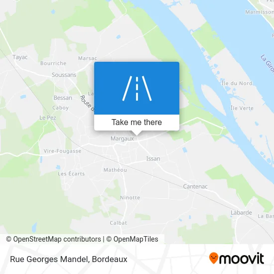 Rue Georges Mandel map