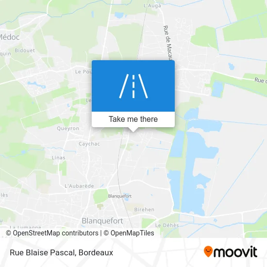 Rue Blaise Pascal map