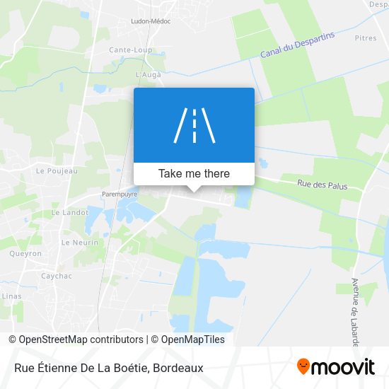 Rue Étienne De La Boétie map