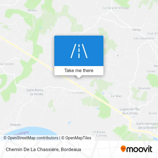 Chemin De La Chassière map