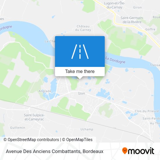 Avenue Des Anciens Combattants map