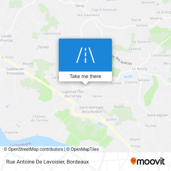 Rue Antoine De Lavoisier map