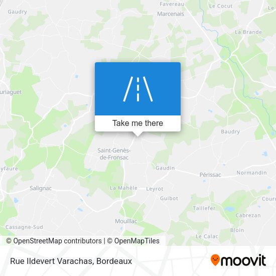 Rue Ildevert Varachas map