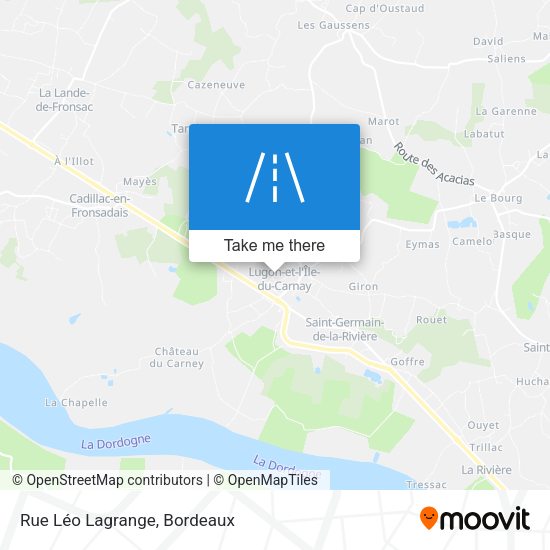 Rue Léo Lagrange map