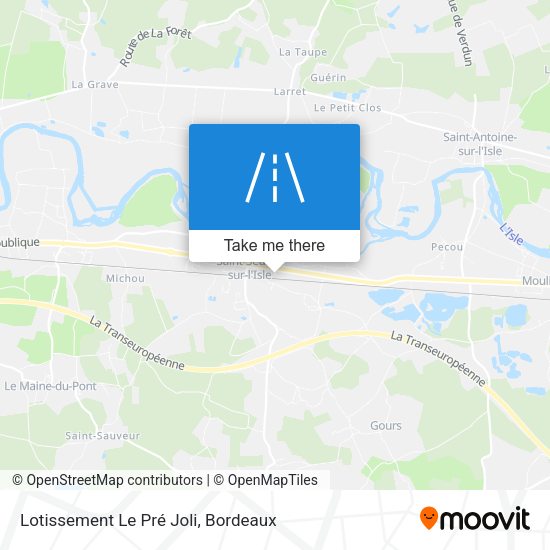 Lotissement Le Pré Joli map