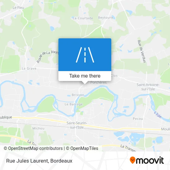 Rue Jules Laurent map