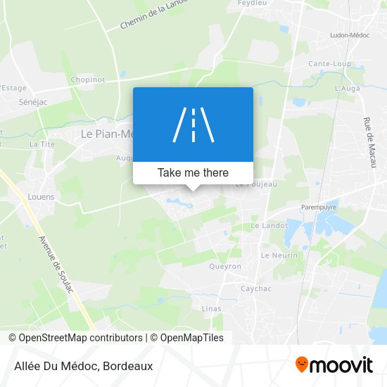 Allée Du Médoc map