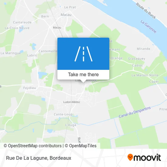 Rue De La Lagune map